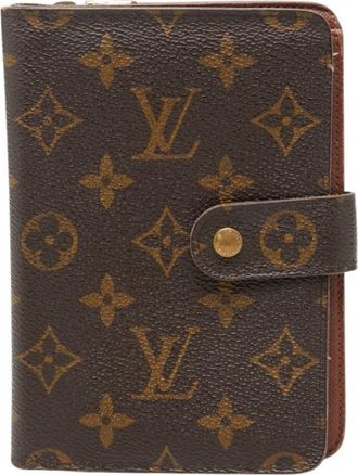 Louis Vuitton Monogram Brown Monogram Pvc Wallet (Bi-Fold) (Pre-Owned)