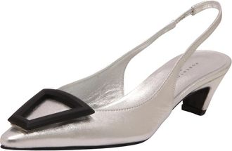 Roberto Festa Milano Dorien Luxor Silver - Dames - Pumps - Grijs - 39 EU - Leer - Schoenen