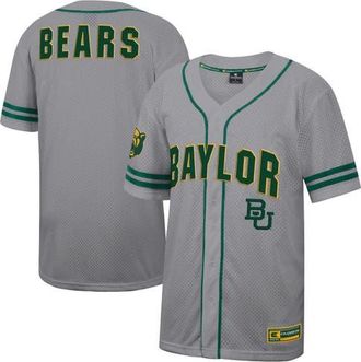 Colosseum Mens Colosseum Gray Baylor Bears Free Spirited Baseball Jersey at Nordstrom, Size Xx-Large