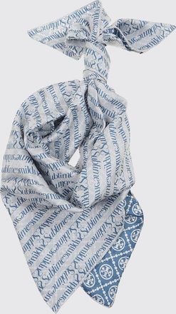 Tory Burch Scarf TORY BURCH Woman color Blue