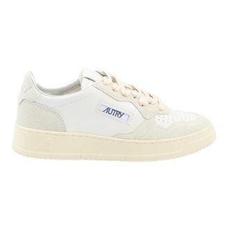 Autry Medalist Low - Heren - Sneakers - Grijs - 41 EU - Leer - Schoenen