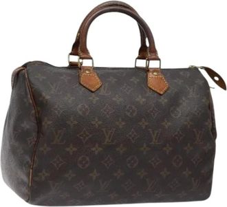 Louis Vuitton Pre-owned Handbags, female, Brown, Size: ONE SIZE Pre-owned Canvas handbags
