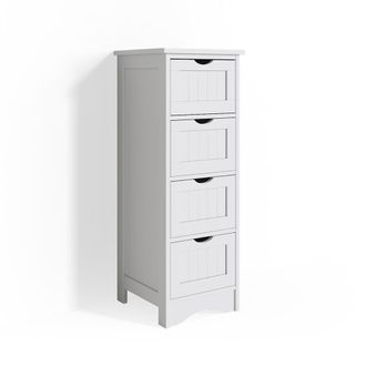 Vicco Armario De Ba&ntilde;o Bianco, Blanco, 30 X 81 Cm, Vicco