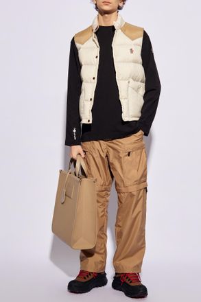 Moncler Trousers With Detachable Legs, Mens, Beige