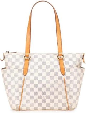 Louis Vuitton Pre-owned Tote Bags, female, White, Size: ONE SIZE Pre-owned Tote Bag