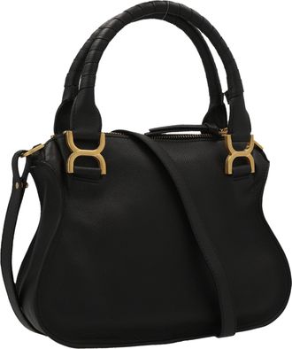 Chlo&eacute; Marcie Shoulder Bag - Black