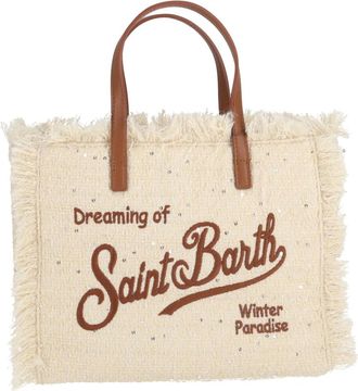 MC2 Saint Barth Colette Mini Bag - Dames - Shoppers - Beige - ONE Size - Polyester - Tassen