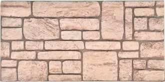 vidaXL Paneles De Pared 10 Uds. 100 X 50 Cm Beige Espuma Eps Vidaxl