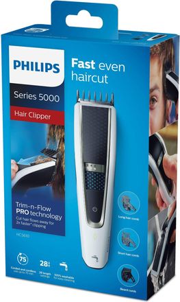 Philips 5000 Series Hairclipper Series 5000 Hc5610/15 Cortapelos Lavable