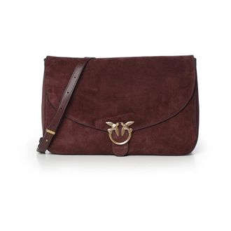 Pinko Love Satchel Big - - Bags - Donna - Rosso - ONE SIZE