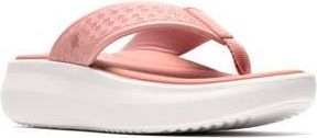 Clarks Solvana Thong Toe Platform Sandal in Dusty Pink at Nordstrom Rack, Size 10