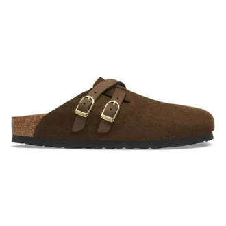 Birkenstock Schoenen, Dames, Bruin, 41 EU, Leer, Blair Narrow Fit