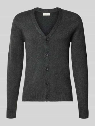 Casual Friday Casual Friday Strickjacke mit Knopfleiste Modell HEINE in Dunkelgrau, Gr&ouml;&szlig;e XXL