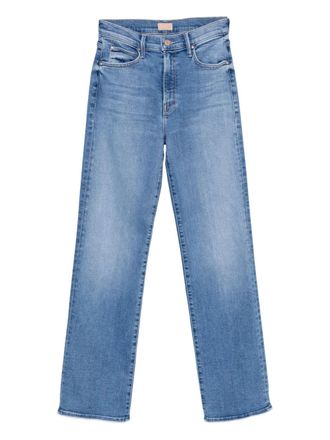 Mother The Kick It straight-leg jeans - Blue