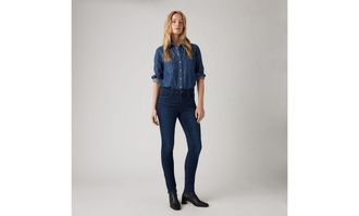 Levi's 311 Shaping Skinny Jeans - Womens - 26X28 - Dark Wash / Cobalt Haze