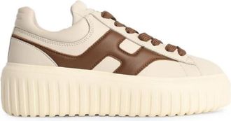 Hogan Off White Color Block Sneakers