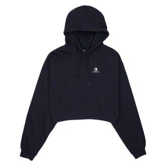 Converse Kapuzensweatshirt CONVERSE WOMENS CONVERSE CHUCK TAYLOR BOXY HOODIE, Damen, Gr. XXL, schwarz (converse schwarz), Obermaterial: 80% Baumwolle, 20% Poly