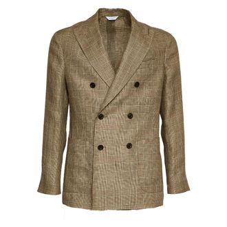 Boglioli Blazers, male, Brown, Size: 2XL Blazer