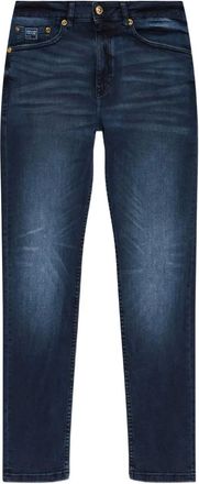 Versace Jeans Couture Jeans con applicazione logo - Blu
