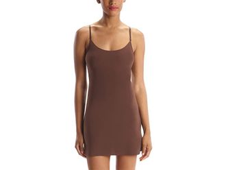 Commando Mini Cami Slip MNCS01 Womens Underwear Mocha : M/L, Microfiber/Nylon/Spandex