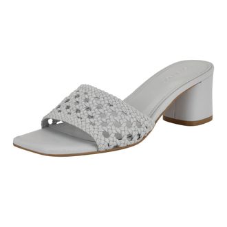 Calvin Klein Womens Brianny Heeled Sandal, Light Blue 450, 5 UK