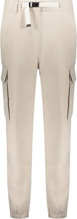 Moorer Cargo Broek - Dames - Slim Fit Broeken - Beige - XS - Katoen - Broeken