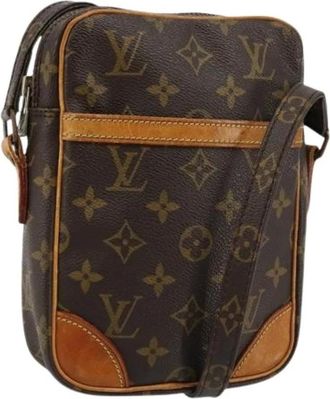 Louis Vuitton Pre-owned Cross Body Bags, female, Brown, Size: ONE SIZE Pre-owned Danube Shoulder Bag