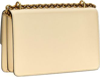 Valentino Garavani Womens White Calfskin Shoulder Bag