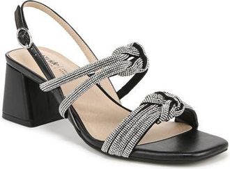 Life Stride Celeste Slingback Sandal in Black at Nordstrom, Size 8.5