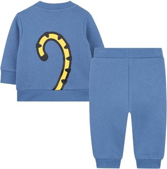Kenzo Cotton Jersey Jersey Set - Blue