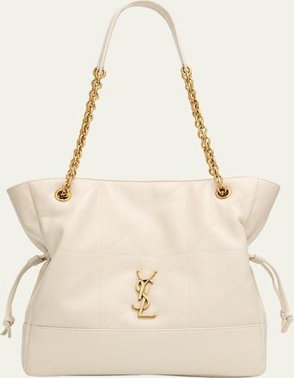 Saint Laurent Jamie 4.3 Small YSL Tote Bag in Quilted Leather