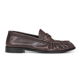 Saint Laurent Loafers, male, Brown, Size: 9 1/2 US Le Loafer