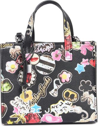 Marc Jacobs Sticker Mini Bold Grind Satchel Bag in Black Multi at Nordstrom Rack