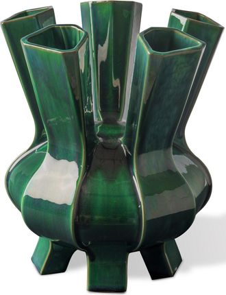 Pols Potten Design Vase Puyi Green ø 28.5 x 34 cm