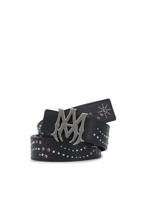 Amiri MA STUD 4CM BELT Size: 105, colour: BLACK