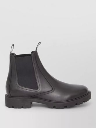 Celine leather chelsea boots