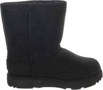 UGG Classic Weather Short II - Heren - Winterlaarzen - Zwart - 42 EU - Leer - Schoenen