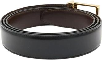 Bulgari Pre-owned Vintage Belt - - Pre-owned - Uomo - Nero - ONE SIZE
