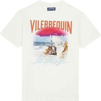 Vilebrequin graphic-print cotton T-shirt - men - Cotton - M - White