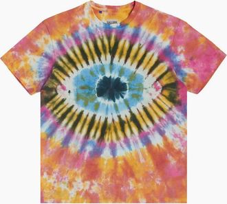 Gallery Dept. Mens Gallery Dept Eye Tie Dye T-Shirt in Multicolour - Size: 40