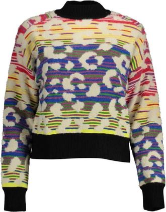 Desigual Truien & Vesten, Dames, Veelkleurig, L, Polyester, Polyester Trui