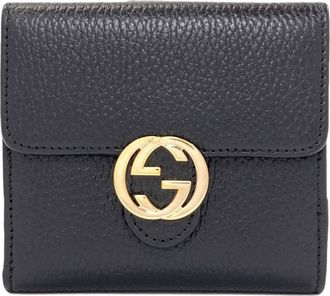 Gucci Black Leather Wallet (Bi-Fold) (Pre-Owned)