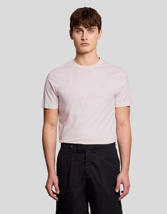Lyle & Scott Lyle And Scott Mens Superfine Cotton T-Shirt - Pink - Size: 34