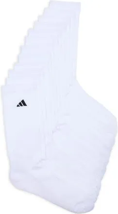 adidas Crew Cut Athletic Socks - Pack of 6 in White at Nordstrom Rack