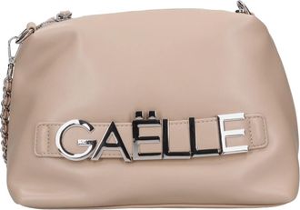 Ga&euml;lle Paris Gaelle - Dames - Schoudertassen - Beige - ONE Size - Leer - Tassen