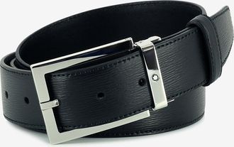 Montblanc Gürtel aus texturiertem Leder - 35 mm