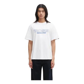 Martine Rose Camiseta Cl&aacute;sica - Tops - Hombre - Blanco - XL