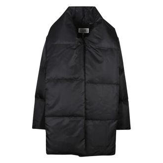 Maison Margiela Dames, Jassen, Zwart, Maat: M Polyamide