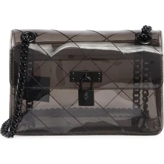 Kurt Geiger Mini Brixton Vinyl Crossbody Bag in Black at Nordstrom Rack