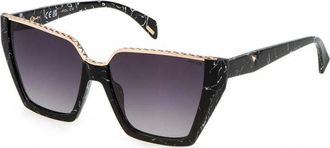 Police Womens SPLL33V570869 SPLL33V 57 570869 Sunglasses - Black - One Size